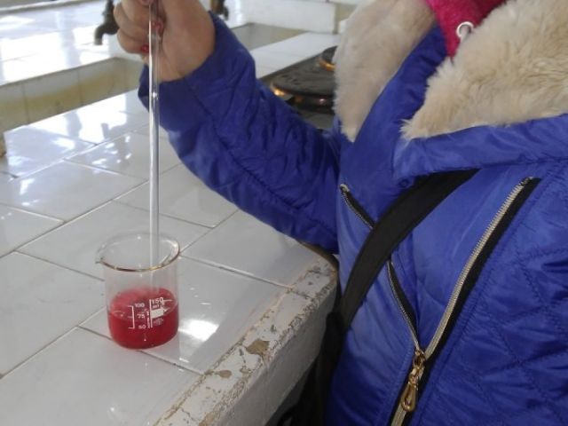 Багрене на коприна с кисели багрила