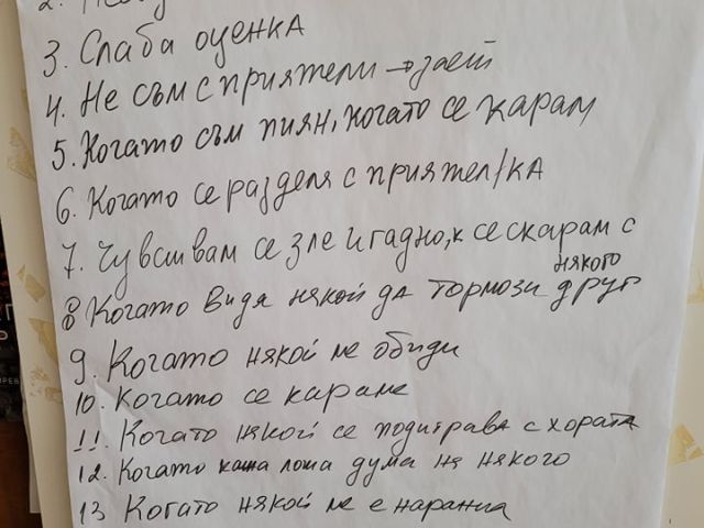 Дейности по програма на МКБППМН