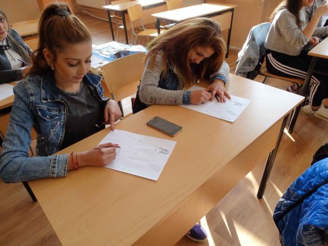 Училищен кръг за национално състезание „Млади таланти в модата“ 2020/2021 г. [02.03.2021]