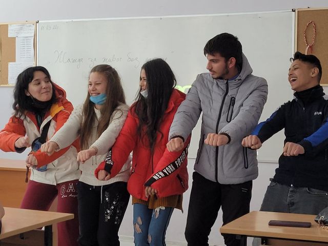 Проект "Младите хора - заедно против агресията" [14.03.2022]