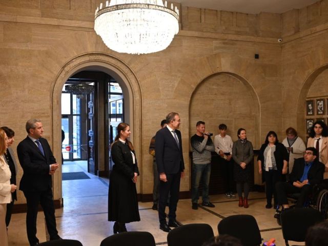 Представяне на празника „Василица“ в Министерство на труда и социалната политика по инициатива на ЦМЕДТ „Амалипе“ [16.01.2026]