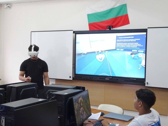 Тържествено откриване на нов STEM център в нашето училище