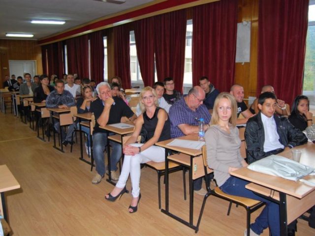 Откриване на учебната 2012/2013 година в ПГТО "Добри Желязков" - гр. Сливен