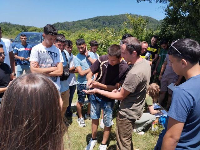 Още един вълнуващ урок извън класната стая